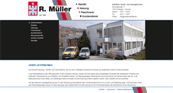 Desktop Screenshot of muellersanitaer.de