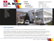 Tablet Screenshot of muellersanitaer.de